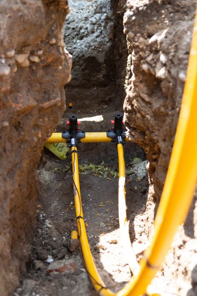 Propane Piping in Corona